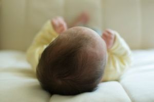 Baby Laying on Couch 